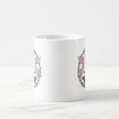 てんびん座の天使のてんびん座のコーヒーカップ コーヒーマグカップ (中央)