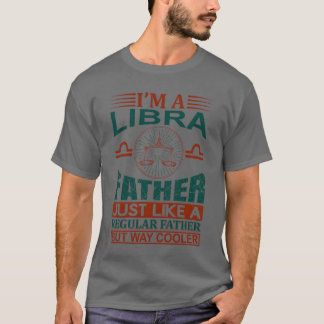 てんびん座の父親おもしろいだ Tシャツ