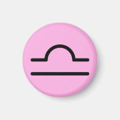 てんびん座の磁石 マグネット (正面)