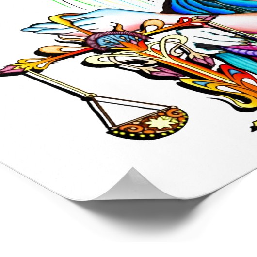 てんびん座 ポスター (角)