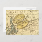 てんびん座、蠍座 ポストカード (正面/裏面)