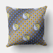 てんびん座 & 金の馬 クッション (裏面)