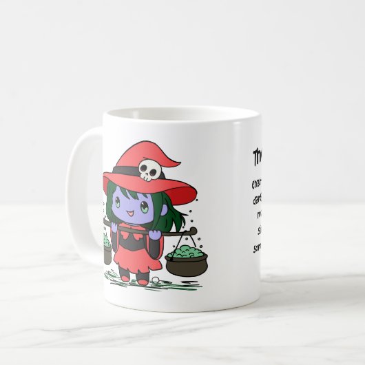 てんびん座: 魔法使い コーヒーマグカップ (正面左)