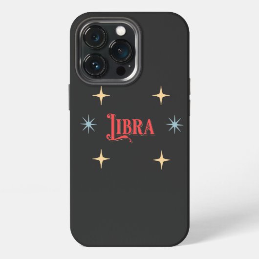 てんびん座  iPhoneケース (裏面)