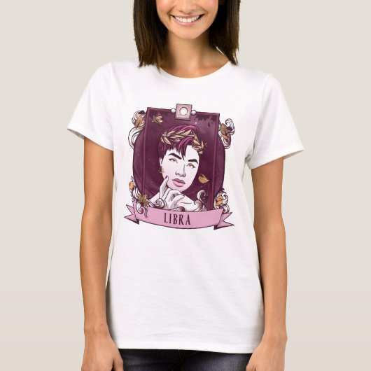 てんびん座 Tシャツ (正面)