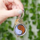 てんびん&ウッドモンキー キーホルダー (手)