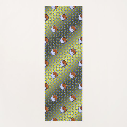 てんびん&ウッドモンキー ヨガマット (正面)