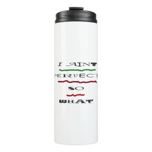 ～であることについてのジョーク最高のメッセージ タンブラー (正面)