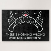 ~であることには何の問題も違うない ジグソーパズル (横)