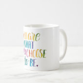 であることを選ぶものです。 マグ、色 コーヒーマグカップ (正面右)