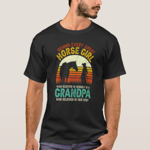 ~であるすべての素晴らし馬の女の子の後信じろのメンズ Tシャツ