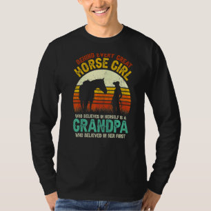 ~であるすべての素晴らし馬の女の子の後信じろのメンズ Tシャツ