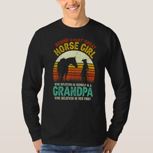 ~であるすべての素晴らし馬の女の子の後信じろのメンズ Tシャツ (正面)