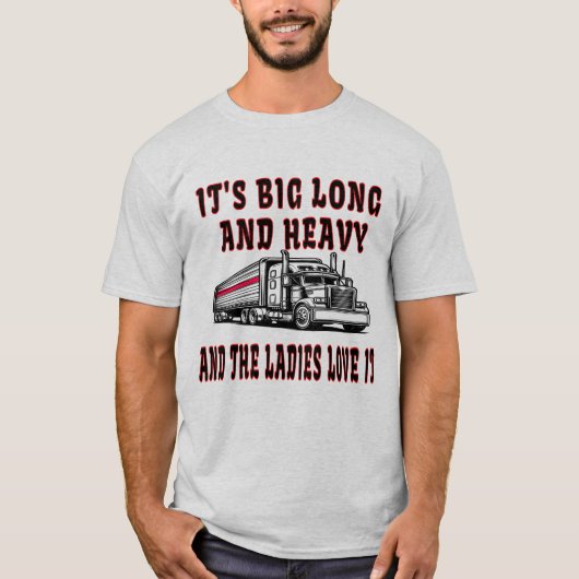 でかいし長いし重い Tシャツ (正面)