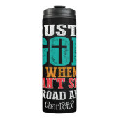 できない場合でも神を信頼する タンブラー (正面)