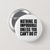 できない限り無理は無い 缶バッジ (正面&裏面)