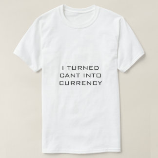 「できない」を「できる」に 白Tシャツ Tシャツ