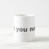 できませんか コーヒーマグカップ (中央)