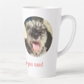 できるから吠える カフェラテマグ (右)