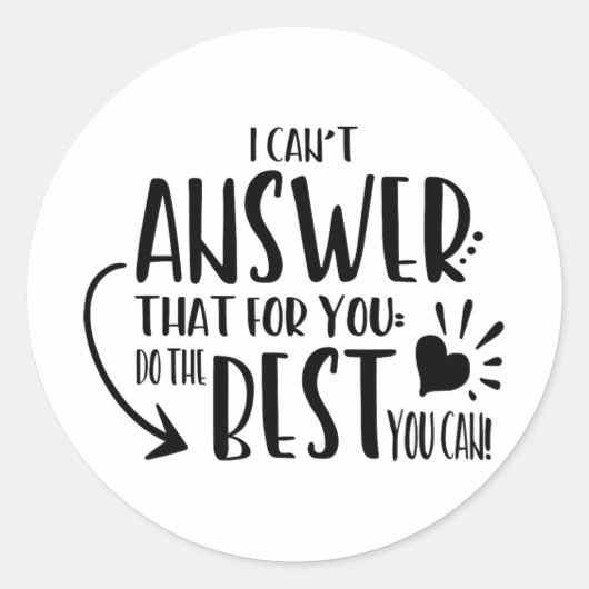 できるだけのことはでき最高のるから ラウンドシール (正面)