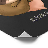 できるだけ遅く ポスター (角)