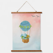 できるだけ高く飛ぶ 吊り下げ型タペストリー (正面)