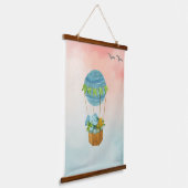 できるだけ高く飛ぶ 吊り下げ型タペストリー (傾斜あり)