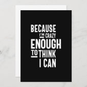 できるよ熱狂するうで考えす 招待状 (正面/裏面)