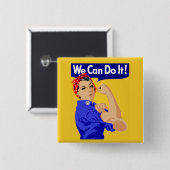 「できるよ」ボタン 缶バッジ (正面&裏面)