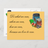 できる事は何でもできる事は何でもできる事は何でも… ポストカード (正面/裏面)