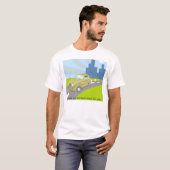 できる間、熾烈な競争を脱出して下さい Tシャツ (正面フル)