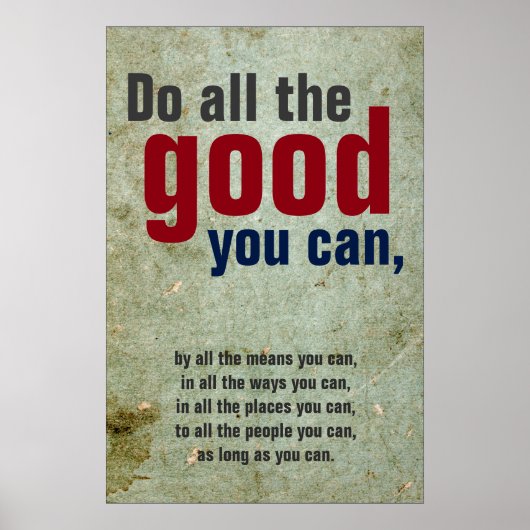 できる限りの良いヴィンテージやる気を起こさせる引用文 ポスター (正面)