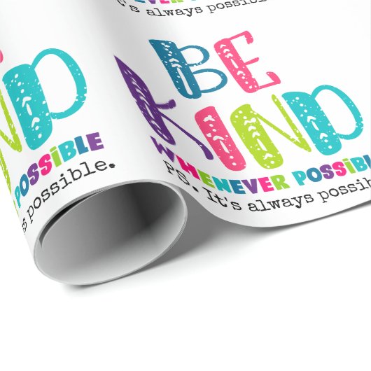 できる限り親切である ラッピングペーパー (ロールコーナー)