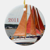 できる2011クリスマス セラミックオーナメント (裏面)