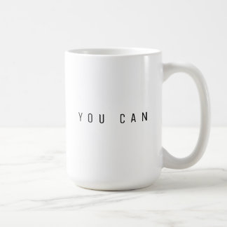 できる Minimalist 励まし Mug コーヒーマグカップ