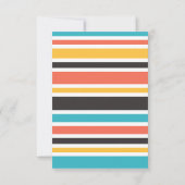 でこぼこの乗り物に参加!バンパーカー誕生日 招待状 (裏面)