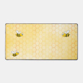 でこぼこ蜂イエローハニカム夏 デスクマット (正面)