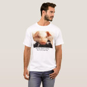 ですブタ私を考える、私はかわいいブタです! Tシャツ (正面フル)