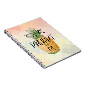 "です私の目のパイナップル" ノートブック (右側)