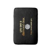 です親愛なダイヤモンド… Bathマット バスマット (正面縦)