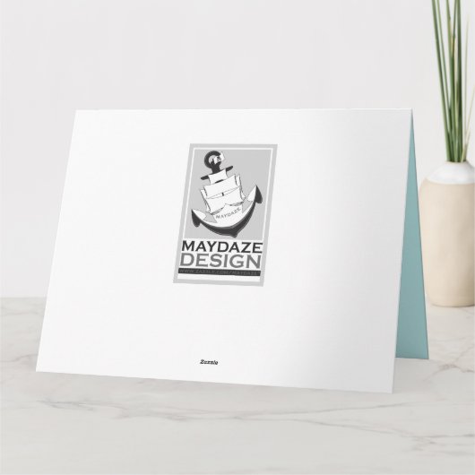 〜でのレトロ歓迎 カード (裏面)