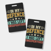 での作業を説明する説明タイトルを使用する バッジ (正面＆裏面)