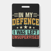 での作業を説明する説明タイトルを使用する バッジ (裏面)