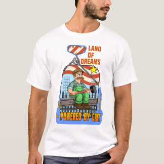 での作業を説明する説明タイトルを使用する Tシャツ