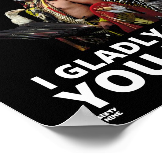 「ではあなたは不法移民に反対して・・・」 ポスター (角)