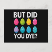 でもおかしなイースターエッグスの狩りプレゼント ポストカード (正面)