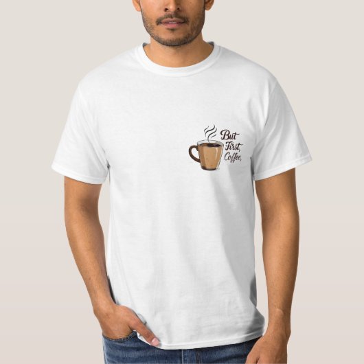でもまずはカフェで Tシャツ (正面)