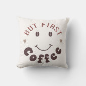 でもまずはコーヒーから クッション (正面)