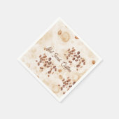 でもまずはコーヒーから スタンダードカクテルナプキン (角)