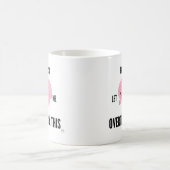 でもまずは考え過ぎてみよう コーヒーマグカップ (中央)